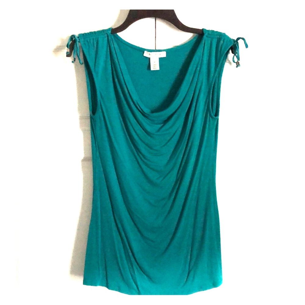 WHBM Teal Dress Shirt